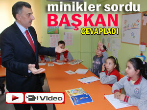 Küçüklerden Başkan Basa'ya büyük sorular