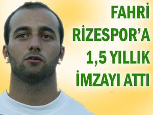 Fahri Tatan 3. kez Çaykur Rizespor'da