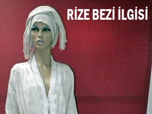 Rize Bezi ürünlerine yoğun talep var