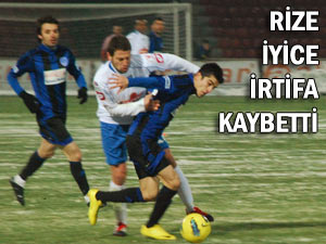 Çaykur Rizespor Gaziantep'te buz kesti...