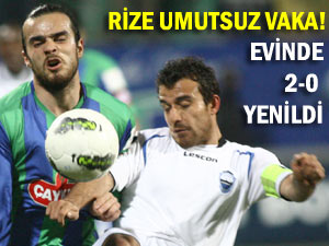 Rizespor evinde Kayseri Erciyes'e mağlup!