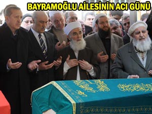 Başbakan, Bayramoğlu'nun cenazesine katıldı