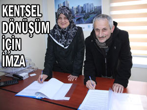 Rize'de kentsel dönüşüm imzaları atılıyor