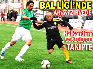 Bal Ligi'nde Arhavispor avantaj yakaladı