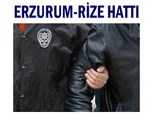 Erzurum'da hırsızlık yaptı, Rize'de yakalandı