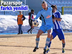 Pazarspor Erzurumspor'dan fark yedi