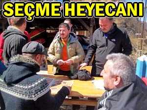 Çamlıhemşin'de Milli Takım seçmeleri