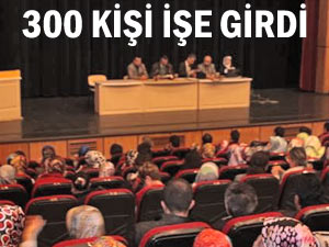 Rize Belediyesine 300 personel için kura