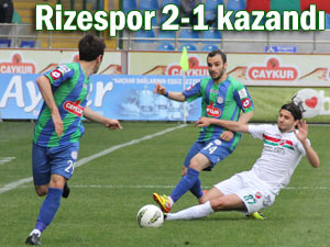 Rizespor son nefeste 3 puanı yakaladı