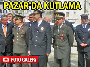 Pazar'da Polis haftası etkinlikleri düzenlendi