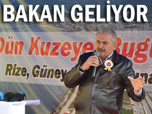 Bakan Yıldırım Rize'de toplantıya katılacak