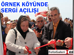 PAZAR ÖRNEK KÖYÜNDE ÖRNEK SERGİ