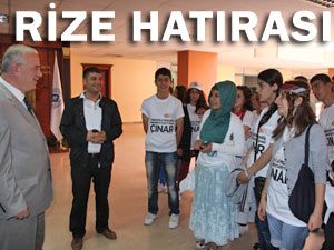 Diyarbakırlı öğrenciler Rize'ye doyamadı