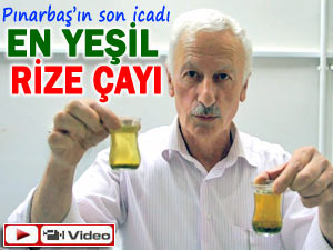 Yeşil çayı tamamen yeşertecek buluş