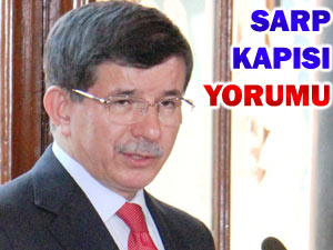 Davutoğlu'na Sarp'tan ücretsiz geçişler soruldu