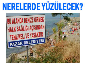 İşte Rize ve ilçelerde denize girilebilecek yerler