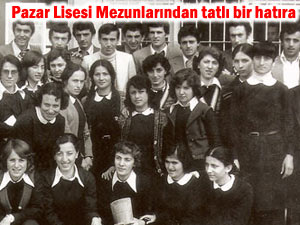 35 yıl önce Pazar Lisesi'nden mezun olmuştuk!