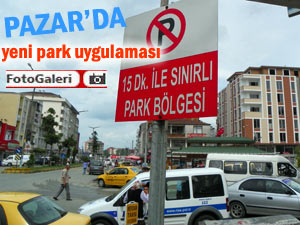 Pazar'da park sorunu 15 dakika ile çözülecek!