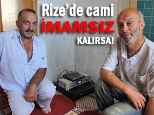 CAMİ, KENDİ EZANINI KENDİ OKUYOR!