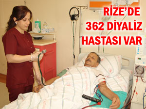 Rize'deki diyaliz hastaları için toplantı