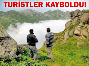 Rize Kaçkar Dağları'nda 4 yabancı turist kayboldu!