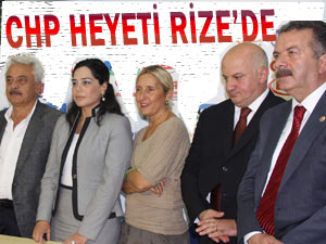 CHP MİLLETVEKİLLERİNDEN RİZE ÇIKARMASI