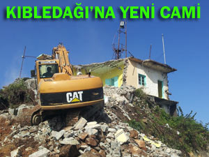 KIBLEDAĞI’NDA CAMİ İNŞAATI BAŞLIYOR