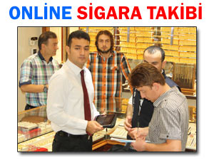 Rize’de tablet bilgisayar ile sigara denetimi!