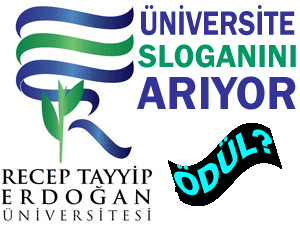 RTE Üniversitesi için slogan yarışması açıldı