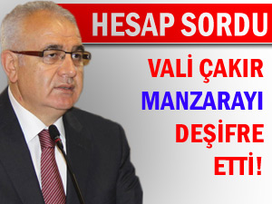 RİZE VALİSİ ÇAKIR FENA HESAP SORDU