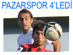 PAZARSPOR 3 PUANI 4 GOLLE ALDI