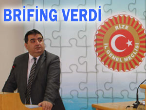 Tarım ve hayvancılıkla ilgili meclise bilgi verdi