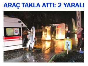 Çamlıhemşin’de trafik kazası: 2 yaralı