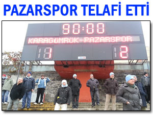 PAZARSPOR İSTANBUL'DA TARİH YAZDI