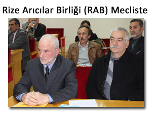 Rizeli arıcılardan İl Genel Meclisi'ne bal brifingi