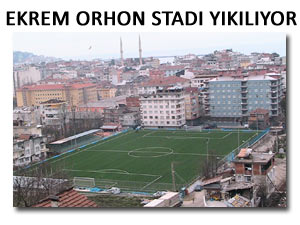 Rize'nin tarihi Ekrem Orhon Stadı yıkılıyor