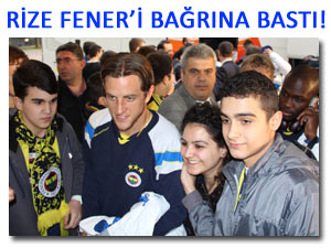 FENER'E RİZE'DE MEŞALELİ KARŞILAMA