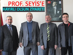 DEKAN SEYİS'E DERNEK'TEN ZİYARET