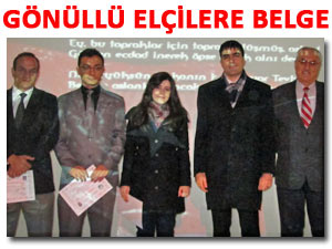 HEMŞİN'DE GÖNÜL ELÇİLERİ BOŞ DURMUYOR