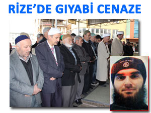 Burak için Rize'de gıyabi cenaze namazı kılındı