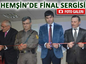 Hemşin Halk Eğitim'de final sergisi