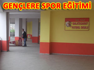 Pazar'da, Galatasaray Futbol Okulu açılıyor