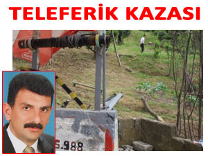 Rize'de yine teleferik kazası: 1 ölü 1 yaralı