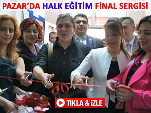 PAZAR'DA EL EMEĞİ, GÖZ NURU SERGİ