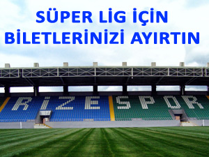 Rizespor'da, kombine ve bilet fiyatları açıklandı