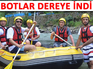 Uluslararası Rafting Şenliği Fırtına’da başladı