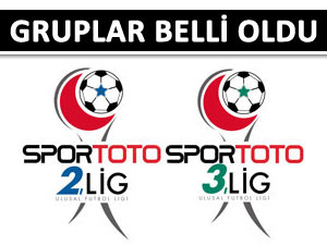 2 VE 3. LİG'DE GRUPLAR BELLİ OLDU