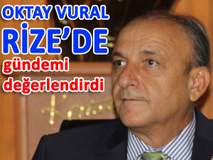 Vural Rize’de: "MHP seçim ittifakı yapmayacak"