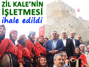 ZİL KALE'NİN İŞLETME HAKKI DEVREDİLDİ