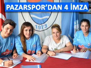 PAZARSPOR HENTBOL TAKIMINA 4 TAKVİYE